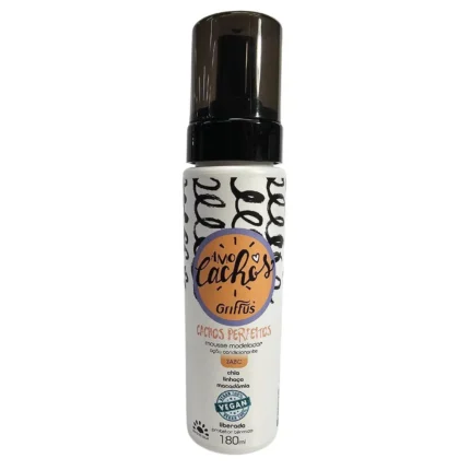 Mousse Modelador Cachos Perfeitos 3abc Vegano Amo Cachos Griffus 180ml