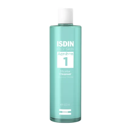 Água Micelar de Limpeza Isdin Oily Skin Acniben 1 Micellar Cleanser 400ml